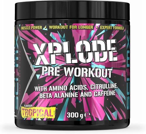 Sci-MX XPLODE Pre-Workout - 300g Tropical