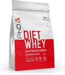 PhD Nutrition Diet Whey Protein - 2kg Strawberry Delight