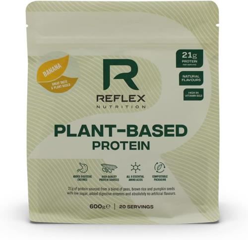 Reflex Nutrition Plant Protein - 600g Banana