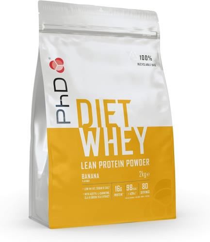 PhD Nutrition Diet Whey Protein - 2kg Banana