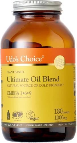 Udo's Choice Ultimate Oil Blend - Omega-3, 6 & 9 180 Caps