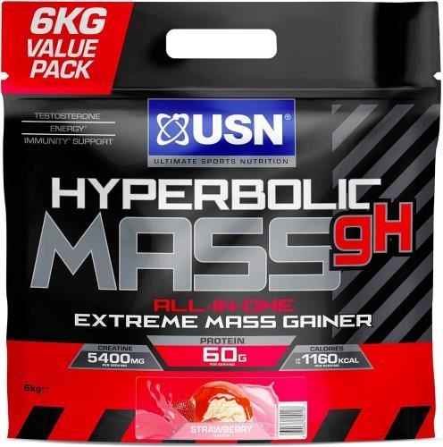 USN Hyperbolic Mass gH All-In-One - 6kg Strawberry