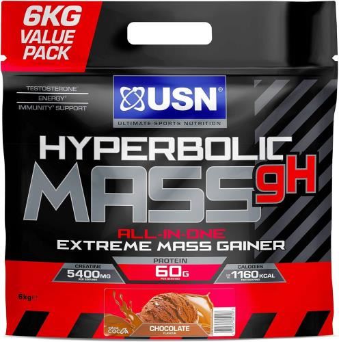 USN Hyperbolic Mass gH All-In-One - 6kg Chocolate