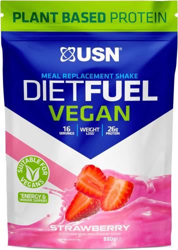 USN Diet Fuel Vegan MRP - 880g Strawberry