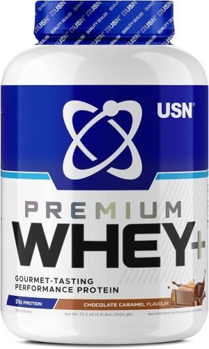 USN Premium Whey+ Protein - 2kg Chocolate Caramel