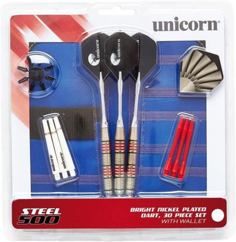 Unicorn Darts Set: Steel Tip - Steel 500: 25g