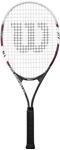 Wilson Tennis Racket - Fusion XL Grip 3: White/Red/Black