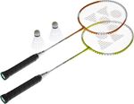 Yonex Badminton Racket - 2 Player Set: 2 Rackets, 2 Shuttles & Carry Bag
