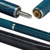 Picture of Powerglide Snooker Cue - Ignis 2 Piece 57" 10mm Tip: Black