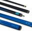 Powerglide Snooker Cue - Aramid 2 Piece 57" 10mm Tip: Blue