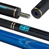 Picture of Powerglide Snooker Cue - Aramid 2 Piece 57" 10mm Tip: Blue