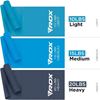 Picture of RDX: Resistance Band Set TPE Flat - B3 Blues: Set of 3 (10, 15, 20 lbs)