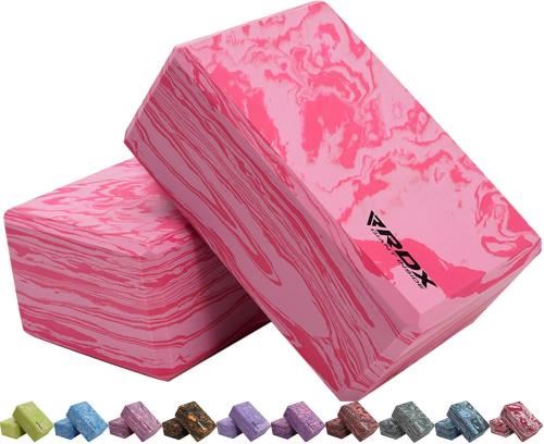 RDX: Yoga Block EVA Foam - Red/Pink