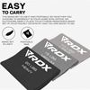 Picture of RDX: Resistance Band Set TPE Flat - B2 Greys/Black: Set of 3 (10, 15, 20 lbs)