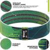 Picture of RDX: Resistance Band Set Fabric - Leaves: Set of 3 (Heavy Duty)