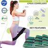 Picture of RDX: Resistance Band Set Fabric - Leaves: Set of 3 (Heavy Duty)