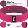 Picture of RDX: Resistance Band Set Fabric - Multi Purples: Set of 3 (Heavy Duty)