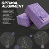 Picture of RDX: Yoga Block EVA Foam - Purple/Grey