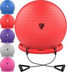 RDX: Yoga Ball PVC 75cm - Red