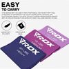 Picture of RDX: Resistance Band Set TPE Flat - B5 Pinks/Navy: Set of 3 (10, 15, 20 lbs)