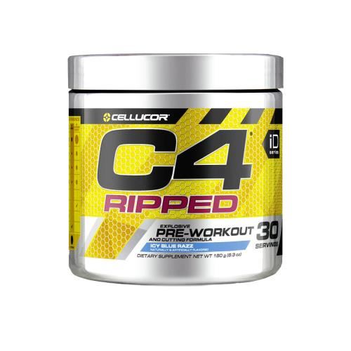 Cellucor C4 Ripped Pre-Workout - 180g Blue Raspberry