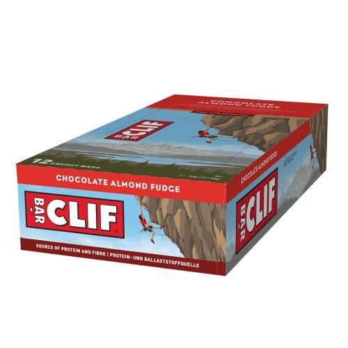 CLIF Plant Protein Bar - 12x68g Chocolate Almond Fudge