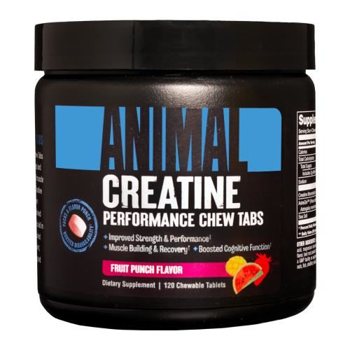 Animal Creatine Chews - 120 Tabs Fruit Punch