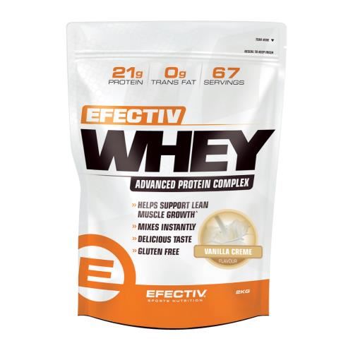 Efectiv Nutrition Whey Protein - 2kg Vanilla Creme