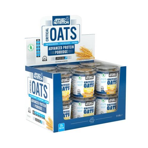 Applied Nutrition Critical Oats - Protein Porridge 12x60g Golden Syrup