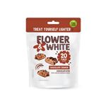 Flower & White Meringue Bites - 75g Chocolate Crunch