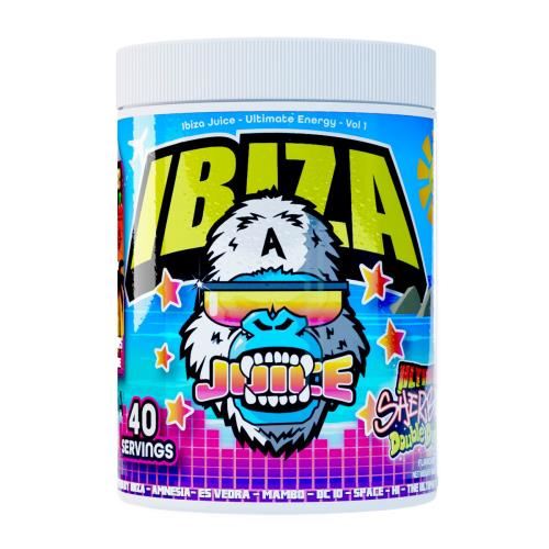 Gorillalpha Ibiza Juice Ultimate Energy - 480g Sherbert Double Dipped