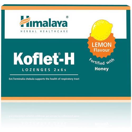 Himalaya Koflet-H - 2x6 Lonzenges Lemon