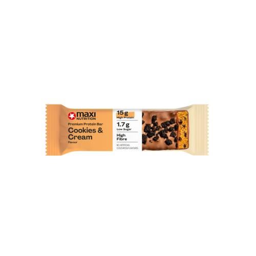 Maxi Nutrition Premium Protein Bar - 12x45g Cookie and Cream