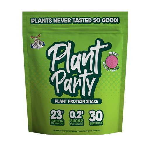 Muscle Moose Plant Party Protein - 900g Berry