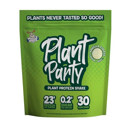 Muscle Moose Plant Party Protein - 900g Vanilla Cookie