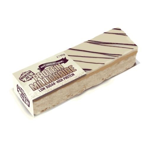 Mountain Joe's Protein Millionaire - 10x50g White Chocolate Caramel