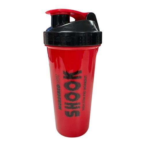 Murdered Out SmartShake Shaker - 600ml Red & Black Shook