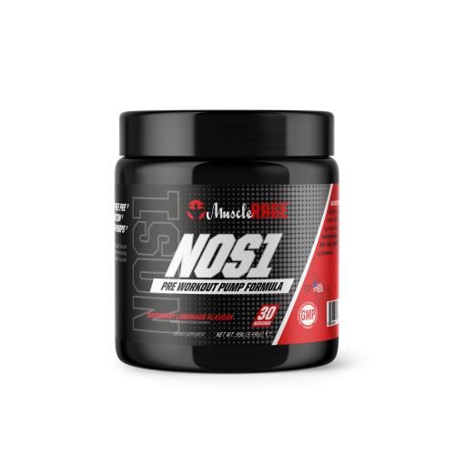 Muscle Rage Nos1 - 105g Raspberry Lemonade