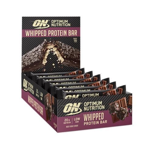 Optimum Nutrition Whipped Protein Bar - 10x60g Rocky Road