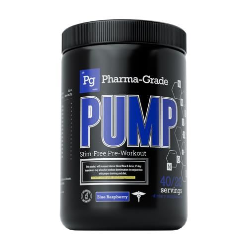 Pharma Grade PUMP Stim-Free - 400g Blue Raz