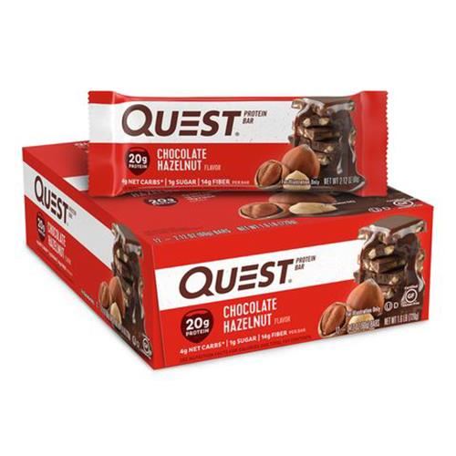 Quest Nutrition Protein Bar - 12x60g Chocolate Hazelnut