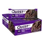 Picture of Quest Nutrition Protein Bar  - 12x60g Double Chocolate Chunk