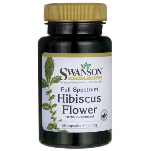 Swanson - Hibiscus Flower 400mg 60 Caps