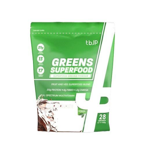Trained By JP - Superfood Greens 1kg Chocolate