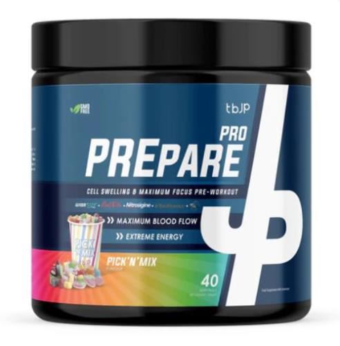 Trained By JP PrePare Pro Pre-Workout - 400g Pic N Mix