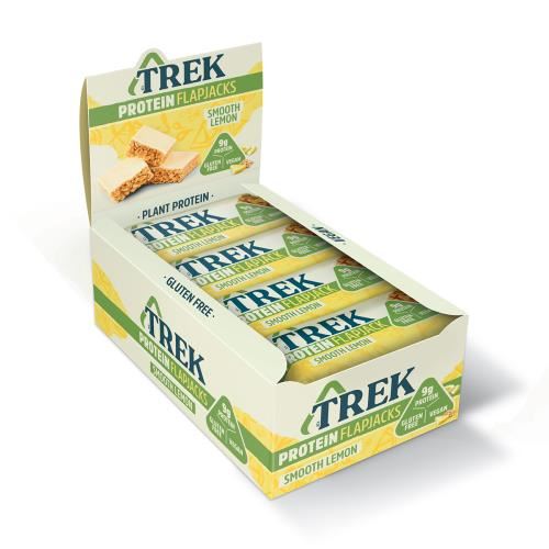 Trek Protein Flapjack - 16x50g Smooth Lemon