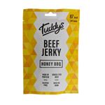Tuddys Snacks Beef Jerky - 12x28g Honey BBQ