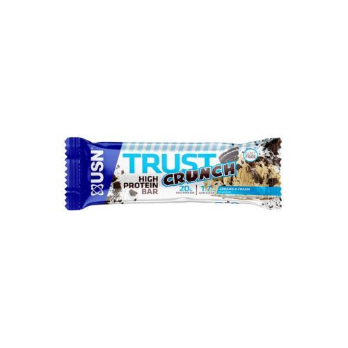 USN Trust Crunch Bars - 12x60g Cookies & Cream