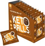 The Protein Ball Co Keto Plant Balls - 20x25g Classic Choc Brownies