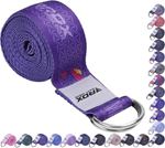 RDX: Yoga Poly Cotton Strap - Design F2/Purple